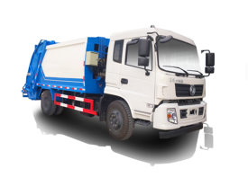 东风专底压缩垃圾车10方