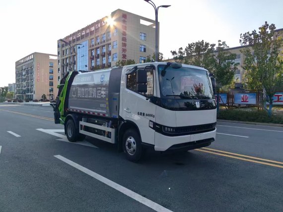 6方吉利纯电动压缩垃圾车
