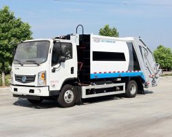8方东风华神纯电动压缩垃圾车