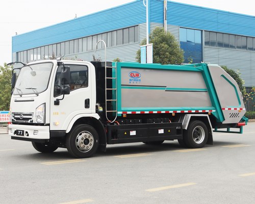 8方比亚迪T7纯电动压缩垃圾车