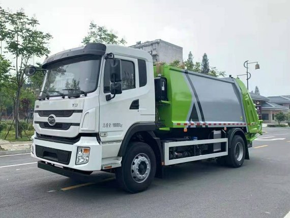 12方比亚迪T8纯电动压缩垃圾车