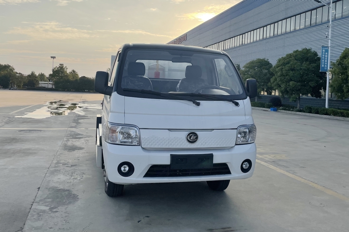 程力纯电动勾臂垃圾车